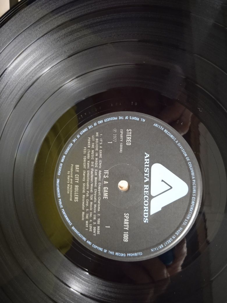 Bay City Rollers Its A Game winyl