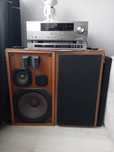 Amplituner i DVD Yamaha plus kolumny