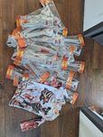 NOWY Zestaw HALLOWEEN bluzka 116 przebranie narzędzia piła