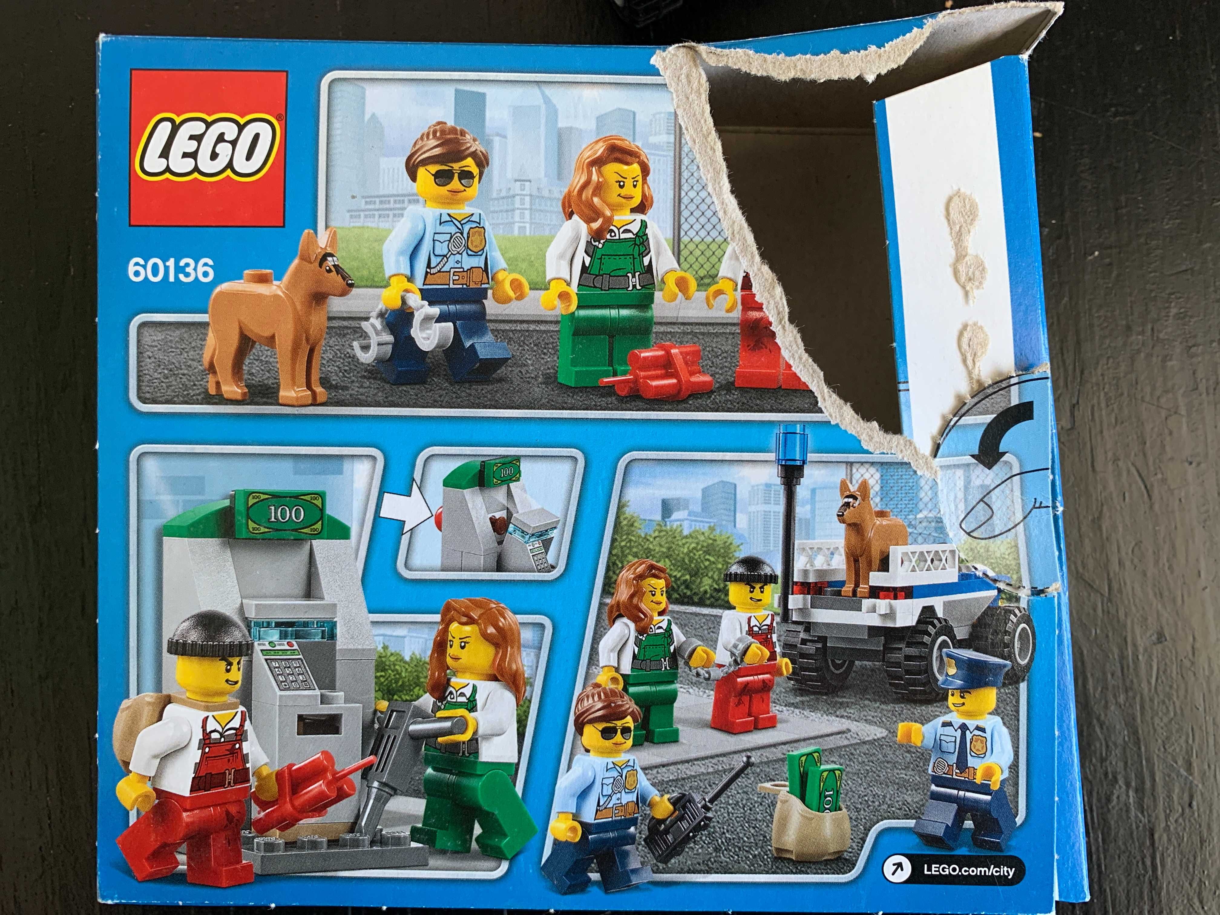 LEGO CITY 60136 Policia Starter Set