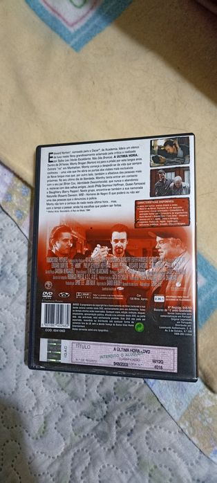 DVD do filme A Última Hora