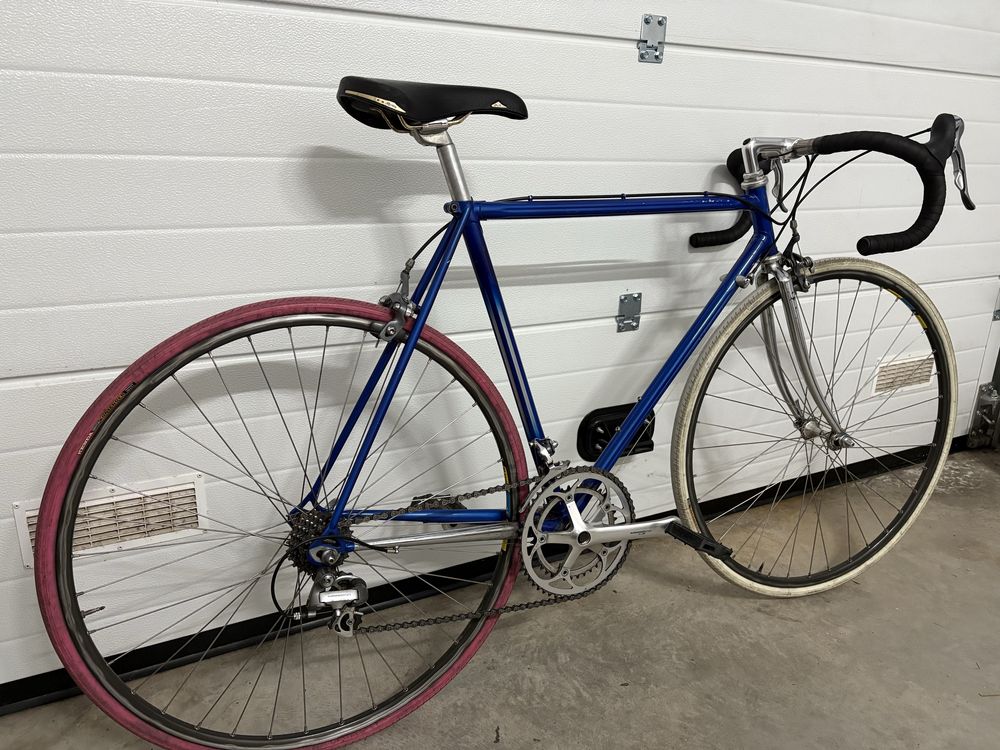 Bicicleta de estrada de aço vintage - T 54 cm