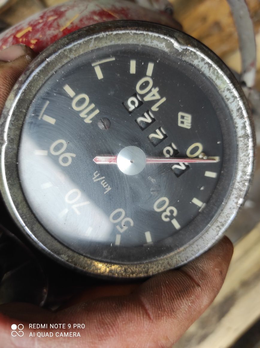 Kpl lampa przód MZ 250ts licznik instalacja klamka regulator 9.382