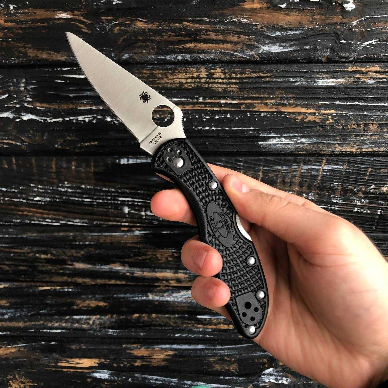 Легендарний складний ніж Spyberco сталь VG-10 / Код:  290 / 291