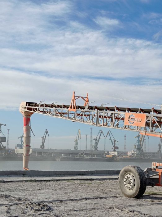 Розвантажувач зерновозів,барж, перевантажувач, навантажувач,конвейер