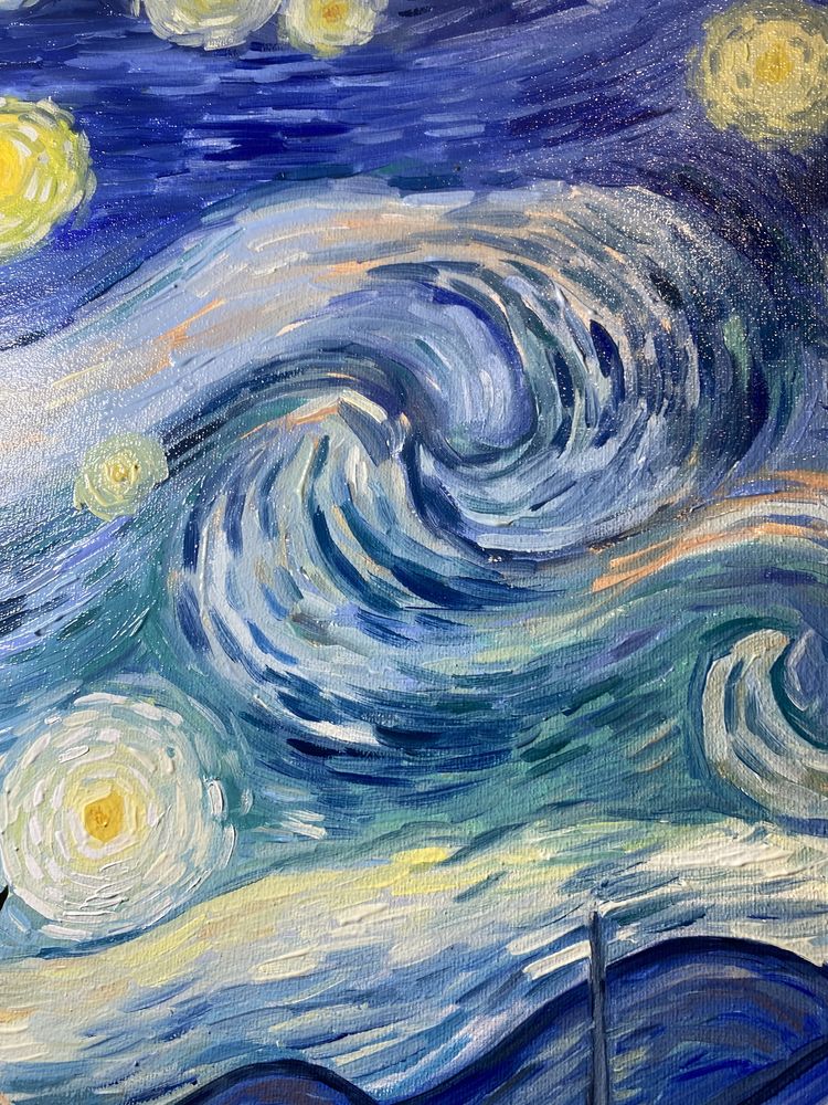 Картина Вінсент Ван Гог «Зоряна ніч»