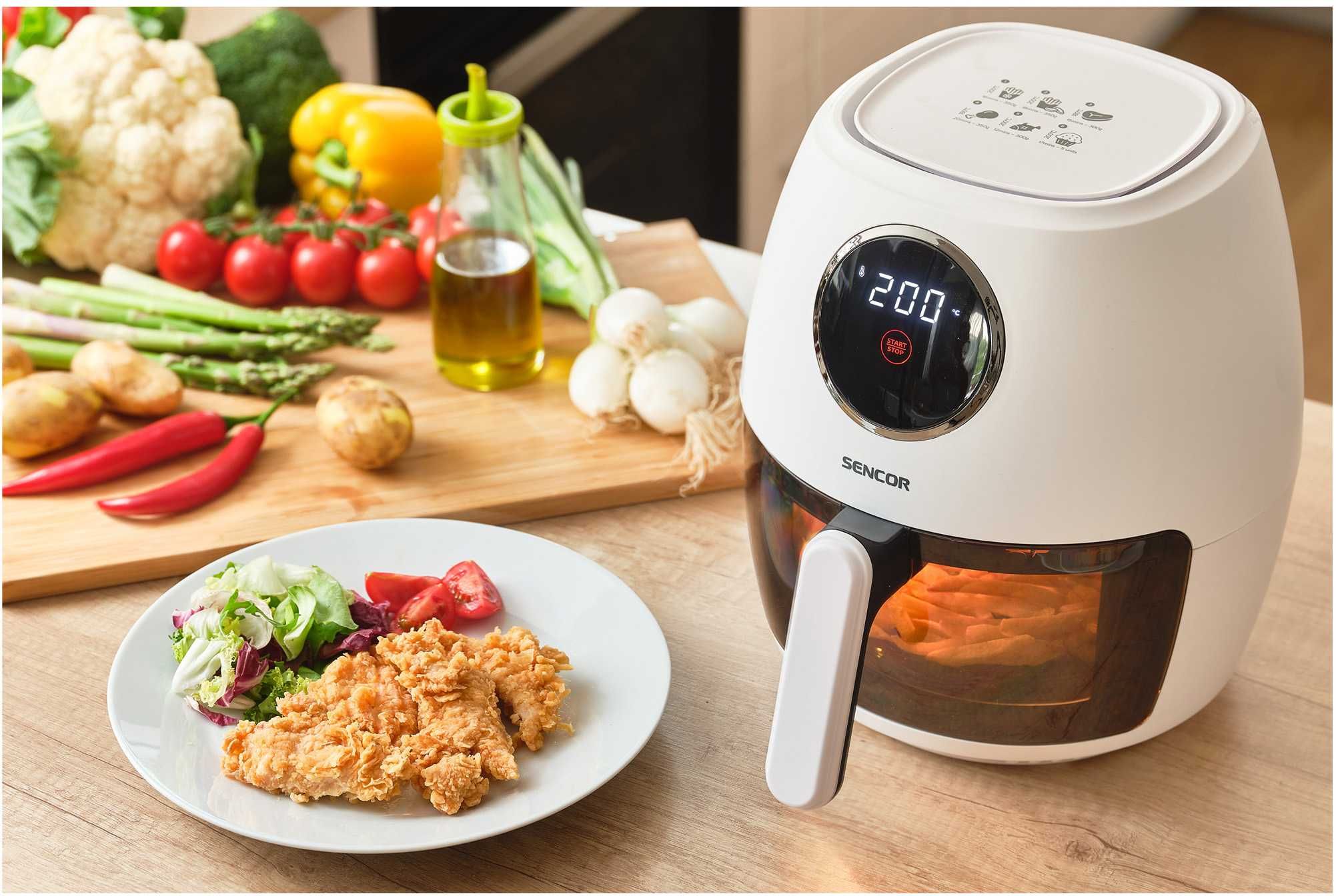 Frytkownica beztłuszczowa Air Fryer SFR 5340WH Sencor