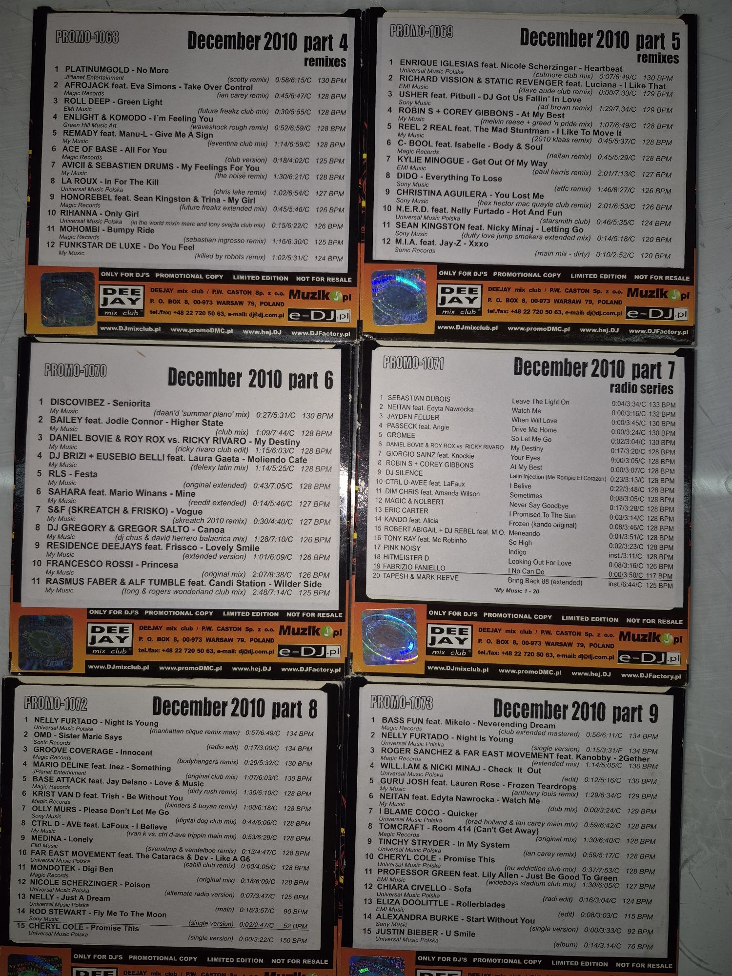 DJMC Dee Jay mix club oryg CD legal muzyka składanka zagran polsk 2010