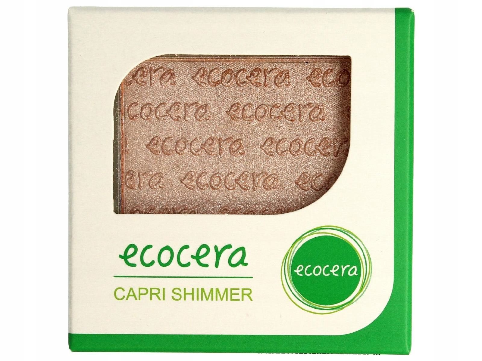 Ecocera Shimmer Powder Złoty Capri 10 G