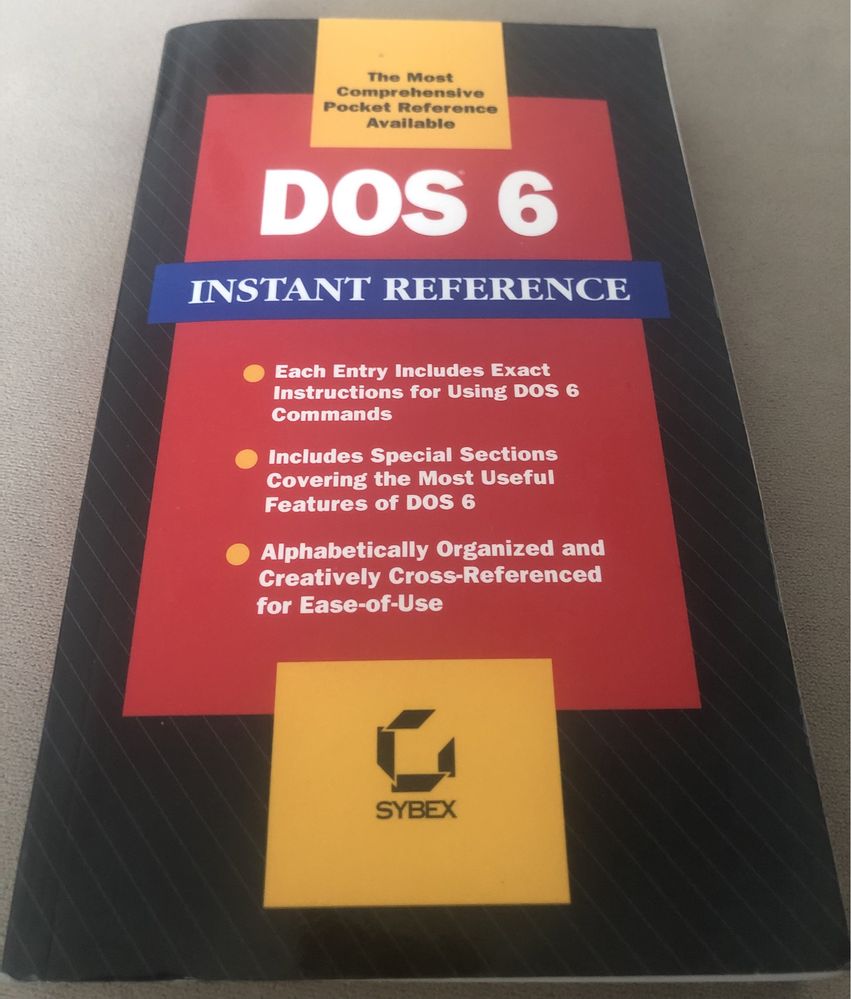 • DOS 6 - Instant Reference - Instrukcja Systemu Operacyjnego