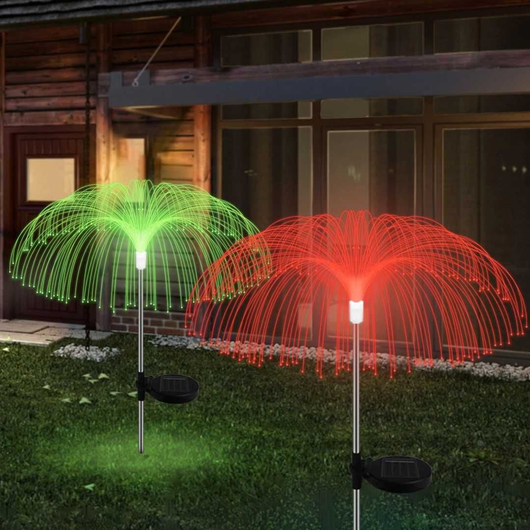 Lampki solarne do ogródka