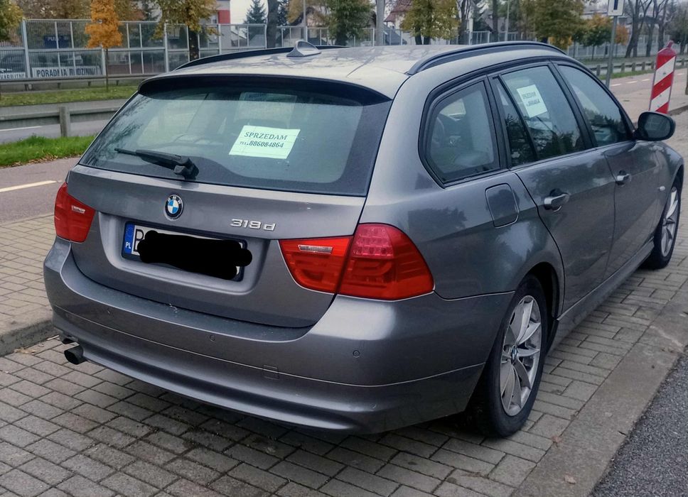 BMW e91 318D zamiana