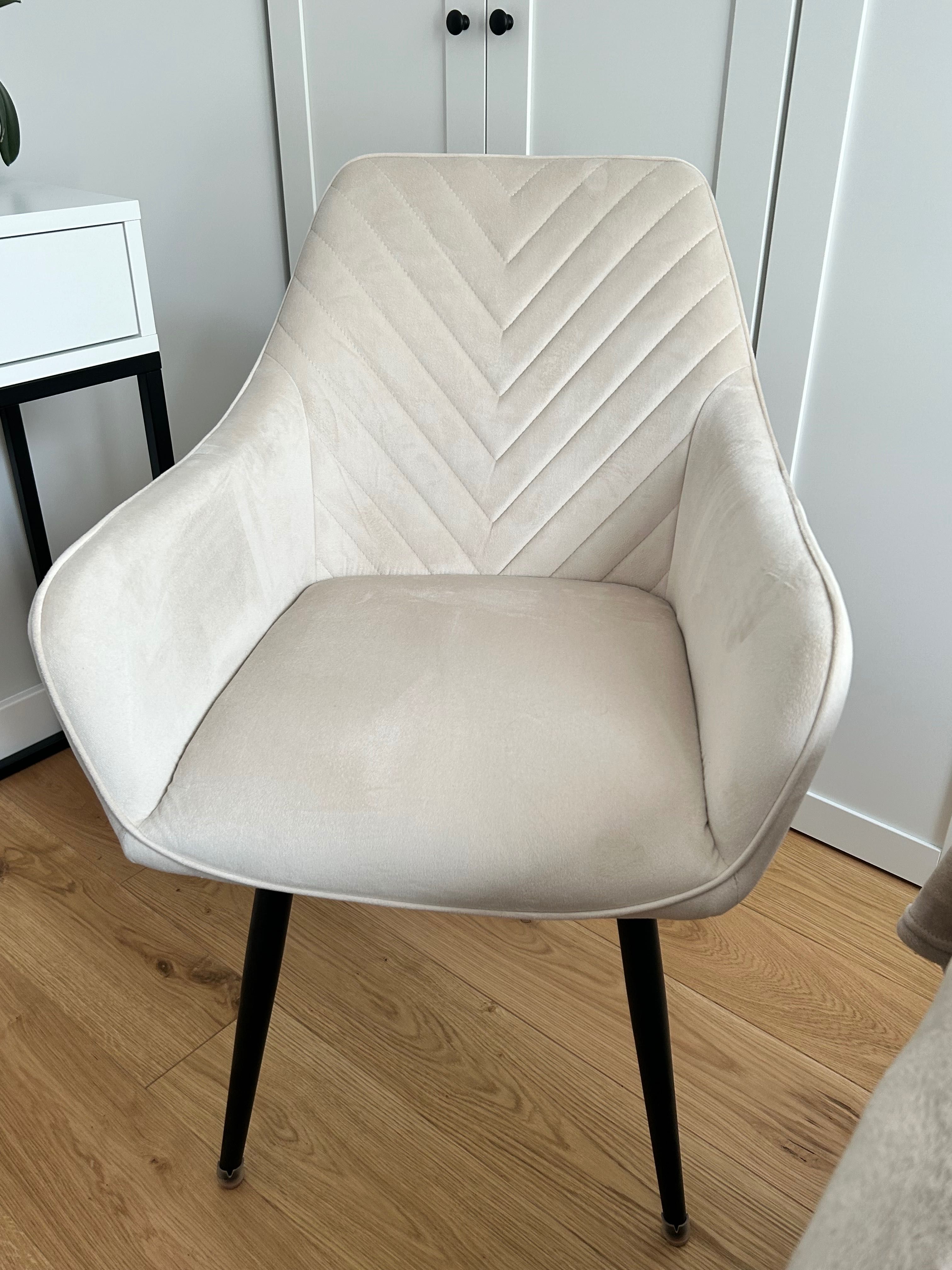 Toaletka / Konsola Loft Style 80 x 35 z szufladami + krzesło