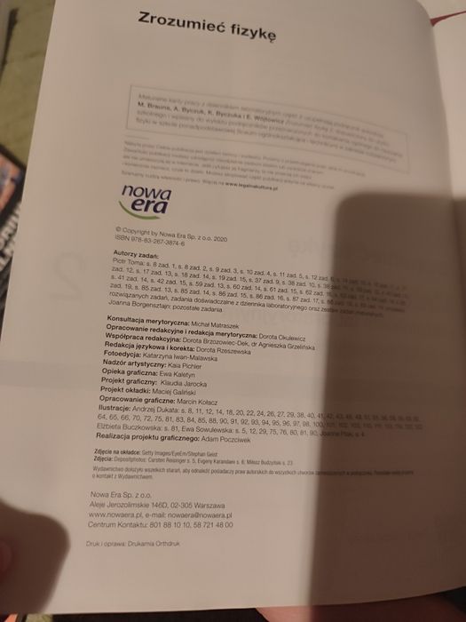Zrozumieć fizykę -maturalne karty pracy 2