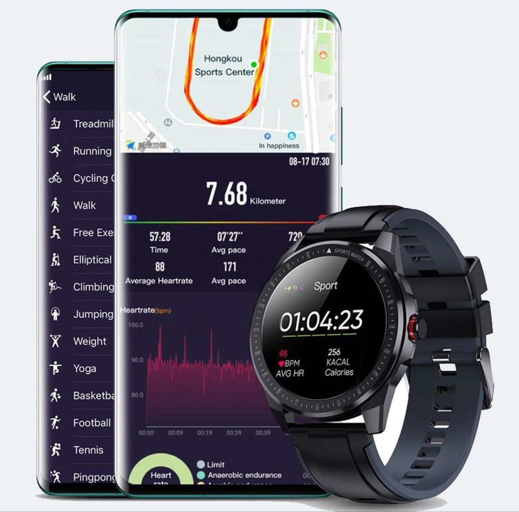 Relógio inteligente SmartWatch GOKOO SN88 IP68 GPS SELADO