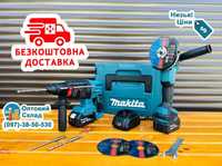 Акумуляторний набор 2/1 Makita Болгарка DGA504 + Перфоратор DHP202