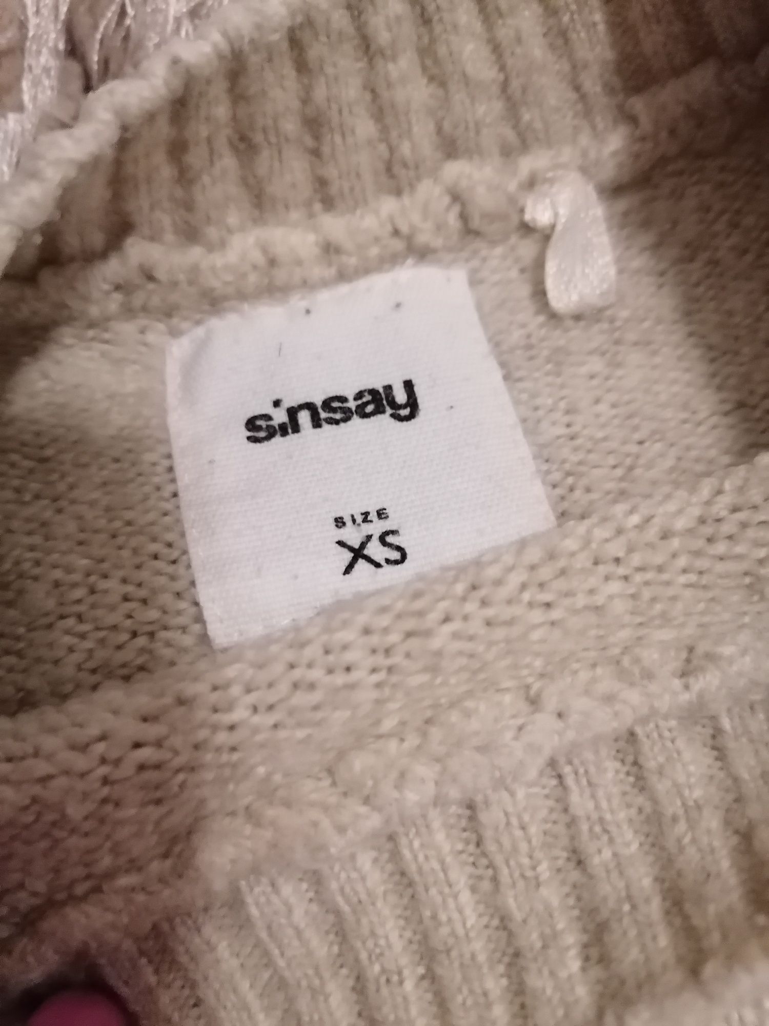 Sweter oversize Sinsay