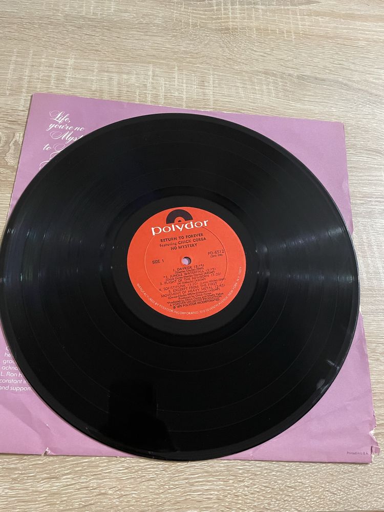 Chick Corea Return to Forever No Mystery USA VG