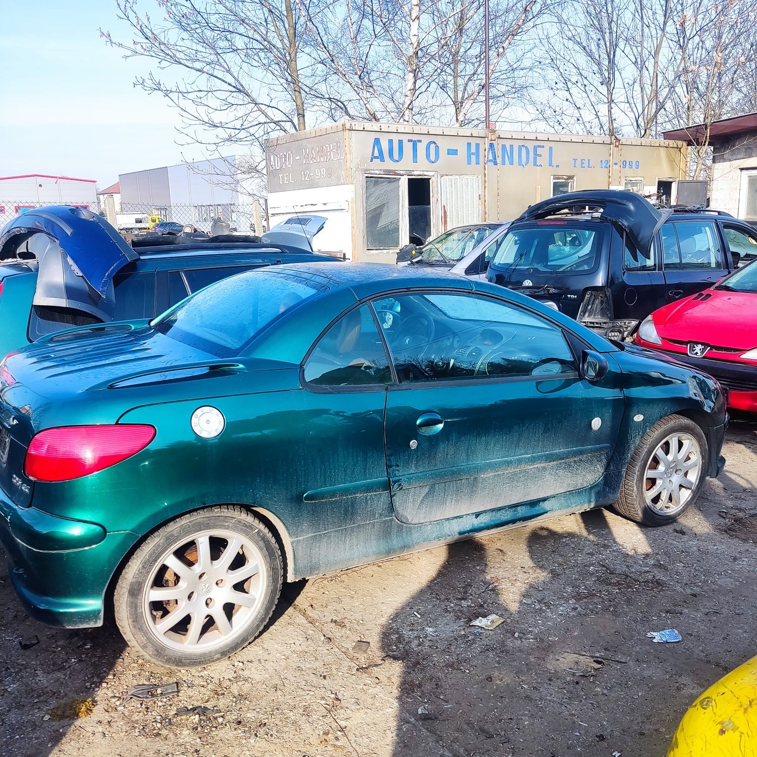 Peugeot 206 szyba