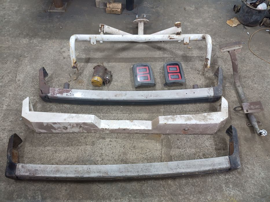 Задній бампер на ВАЗ 2121 - 21214 Нива