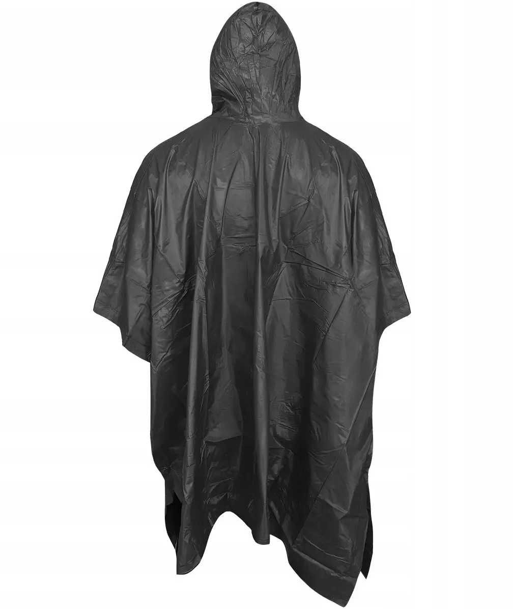 Дождевик.пончо Mil-Tec Wet Weather черный 10628502