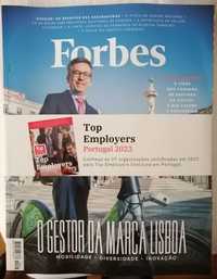 FORBES  Fev/Mar 2023 Moedas - O gestor da Marca Lisboa + Top Employers