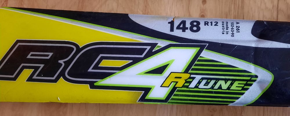 Narty Fischer RC4 R-Tune 148cm - 150cm  + wiąz.Fischer FJ 7
