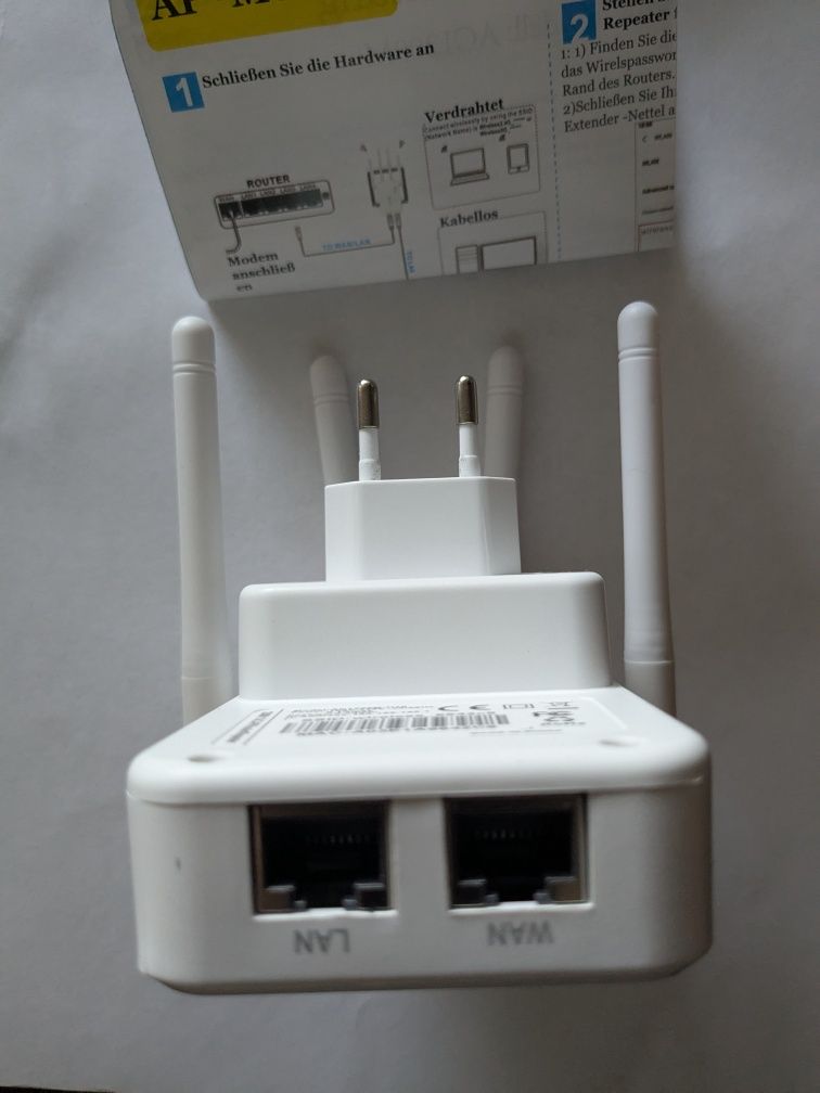 Wi-fi подовжувач, підсилювач, ретранслятор, wi-fi repeater. 1200mbps