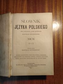 Słownik Języka Polskiego - 1919 - Tom VII (z 8)