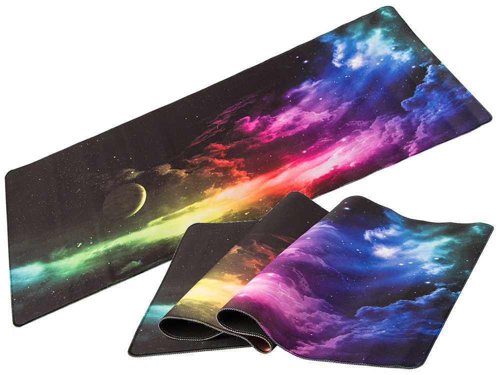 Podkładka pod mysz gamingowa na biurko 80x30 Nocne Niebo 06272