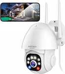 OBROTOWA kamera zewnętrzna IP 2K FHD 1296P WLAN Auktech 2szt