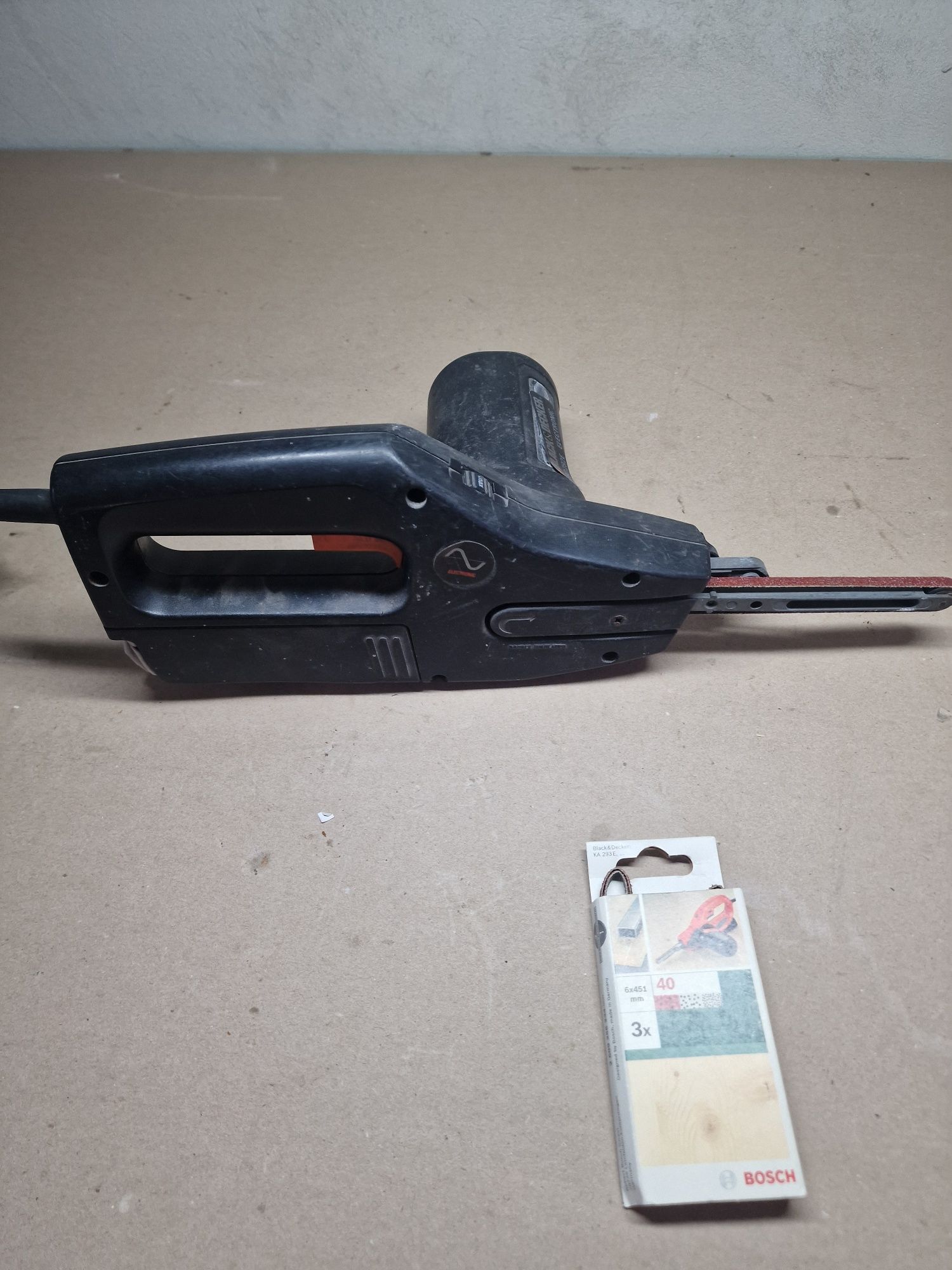 Black decker bd292e szlifierka taśmowa