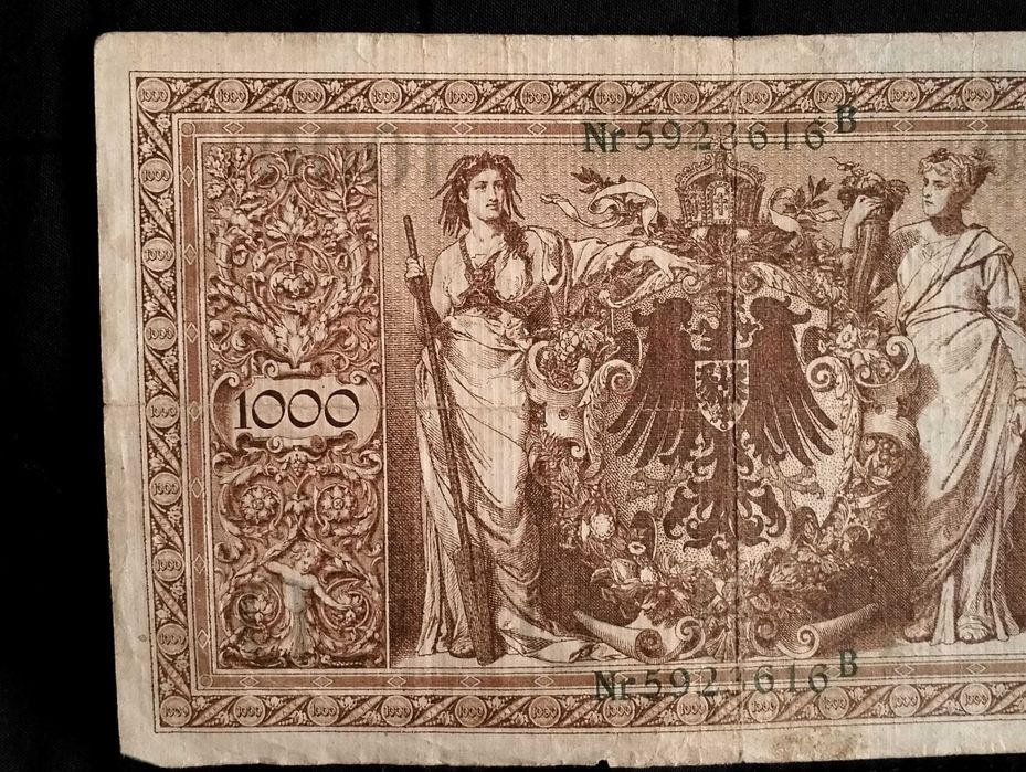 Banknot 1000 marek niemieckich 1910, Niemcy