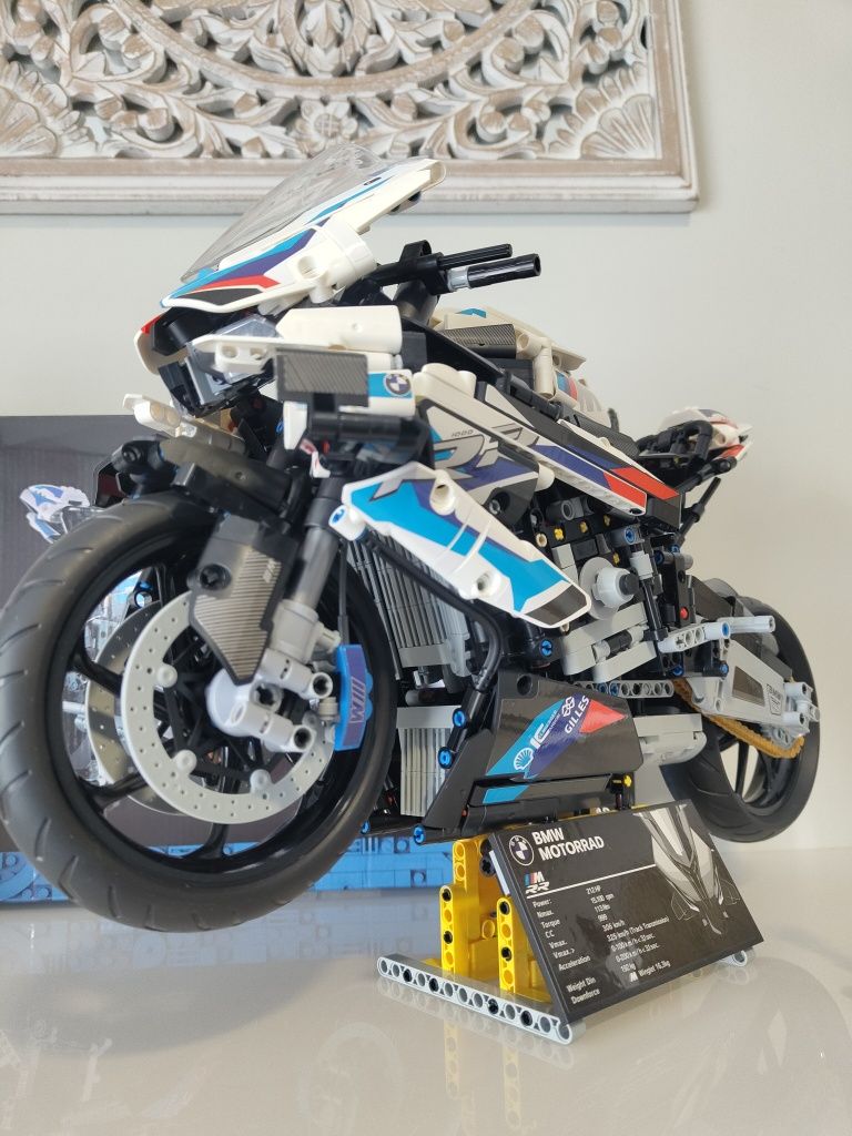 BMW m1000rr Lego technic 1:5 mota s 1000 rr