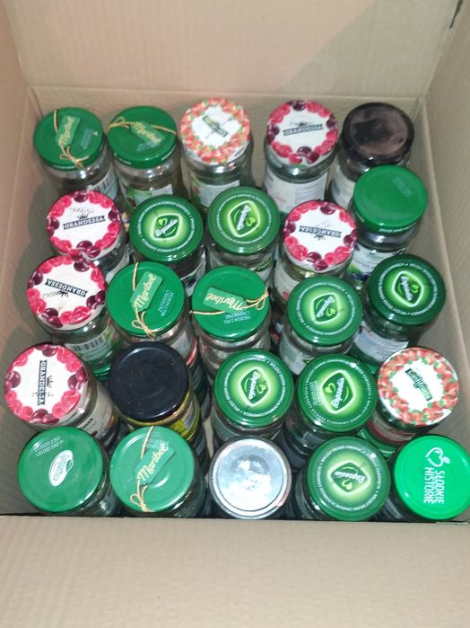 Zestaw 75 x 400 ml sloiki na przetwory