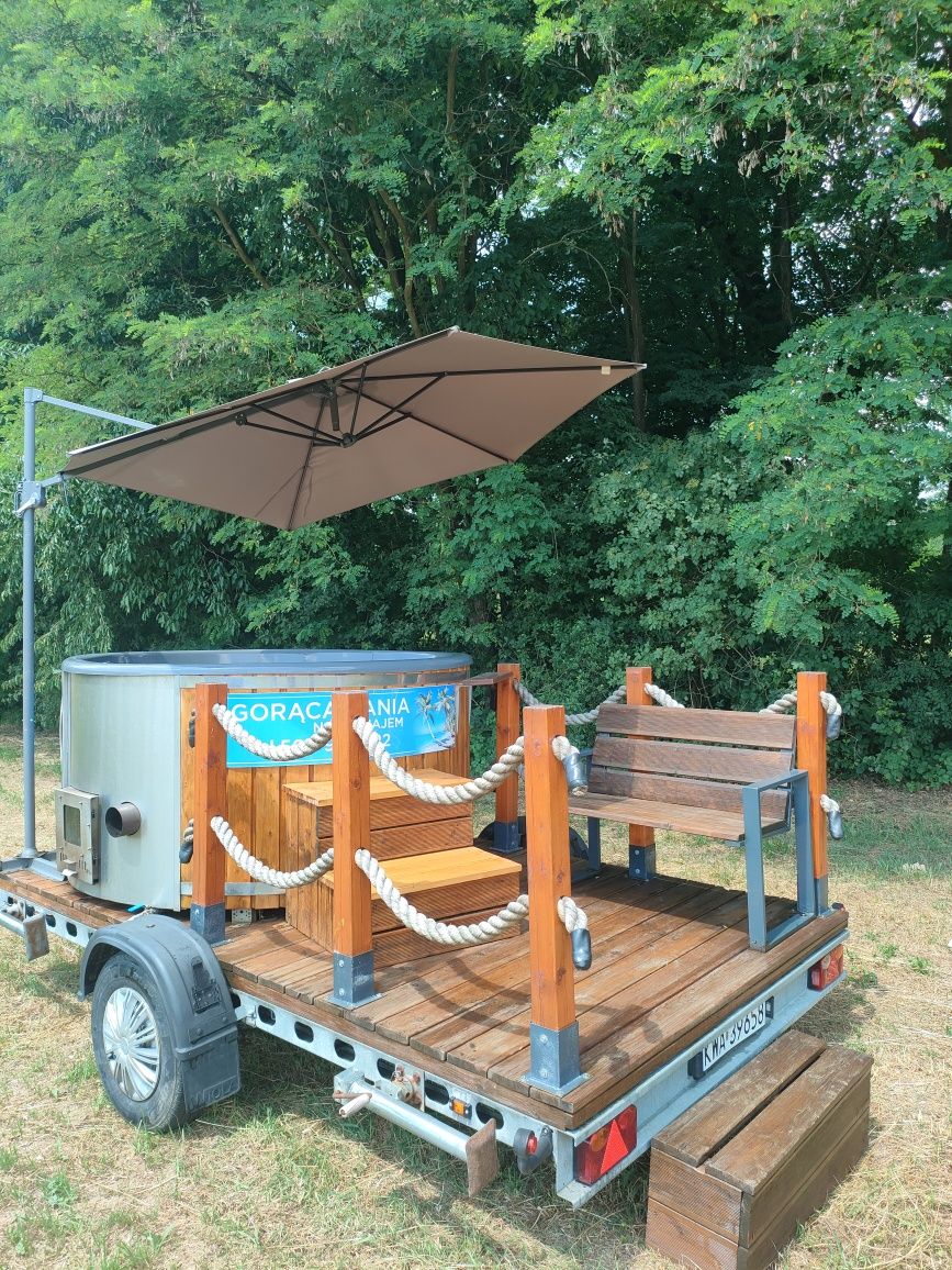 Wynajem mobilna bania/balia/jacuzzi
