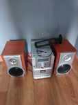 Mini wieża Sharp kaseta MP3 CD