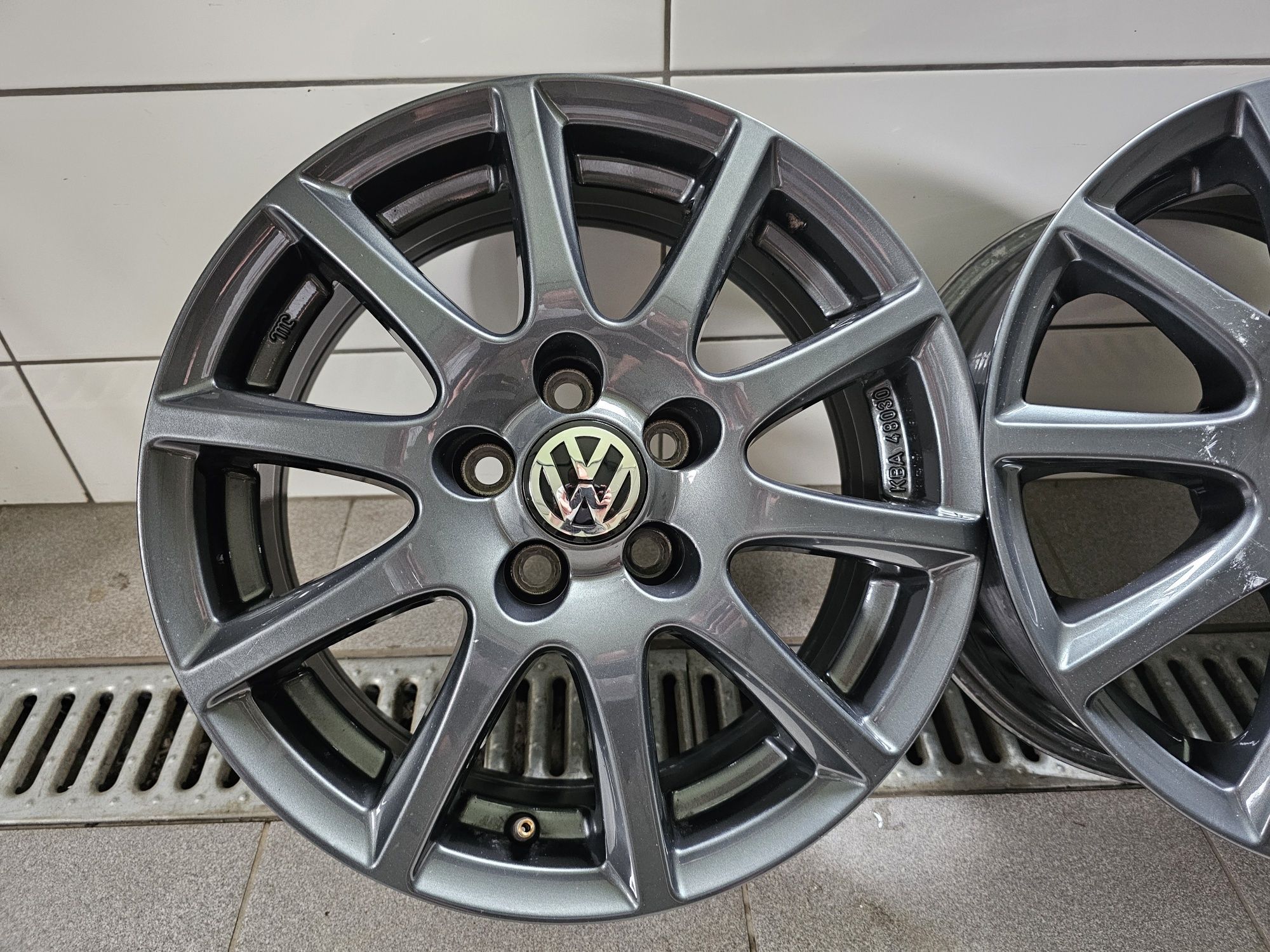 Alufelgi 15 5x100 Grafit Vw Polo VI Seat Ibiza Audi A1 Skoda Fabia