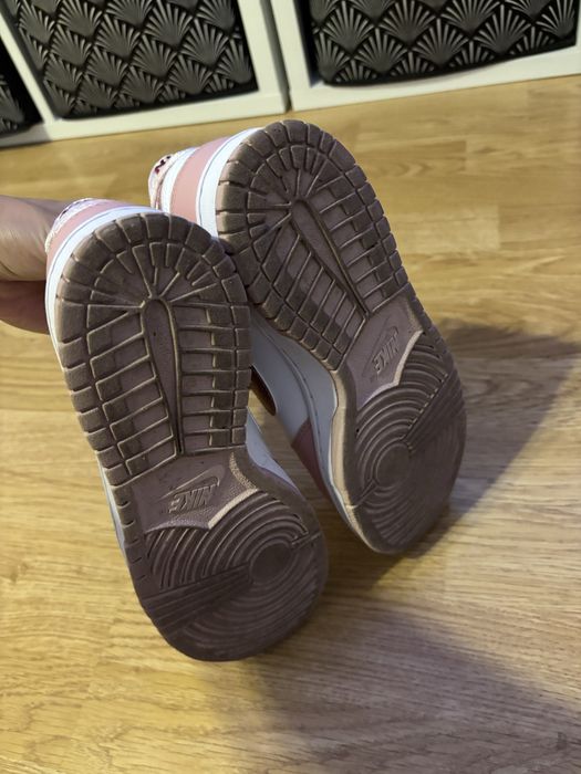 Buty nike dunk low różowe