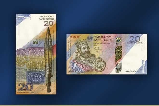 Banknot 20 złotych tysiąclecie koronacji Bolesława Chrobrego