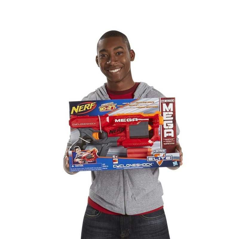 NERF Mega Cycloneshock Бластер для дітей