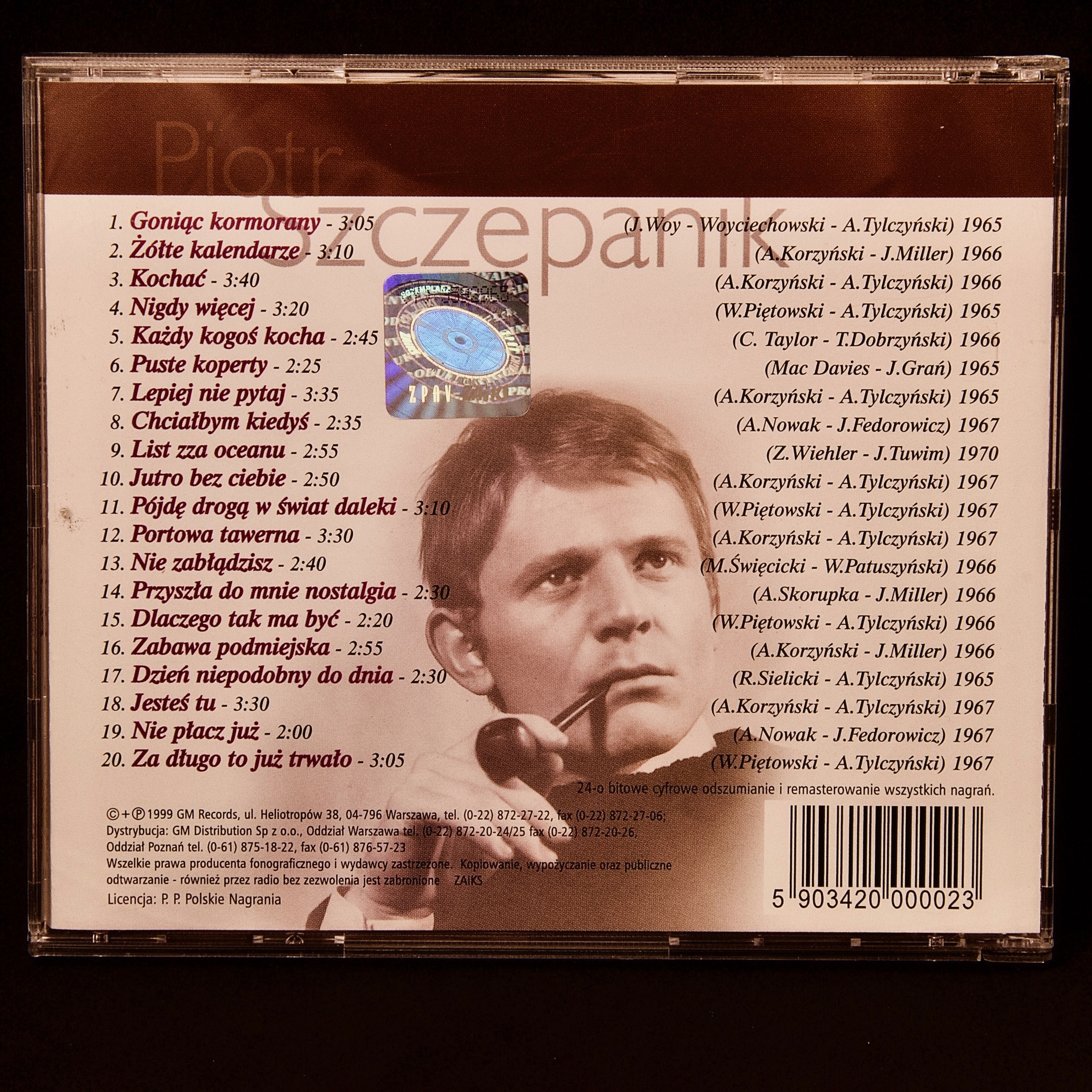 CD Piotr Szczepanik - Złote przeboje