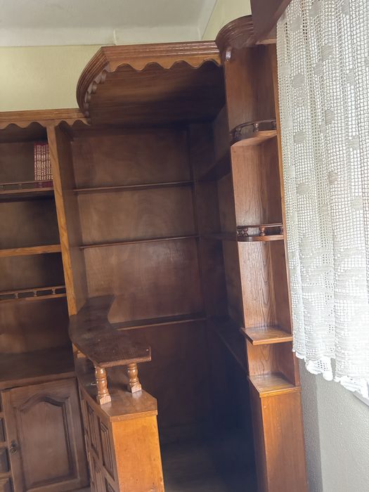 Armario, composto estante e bar de canto