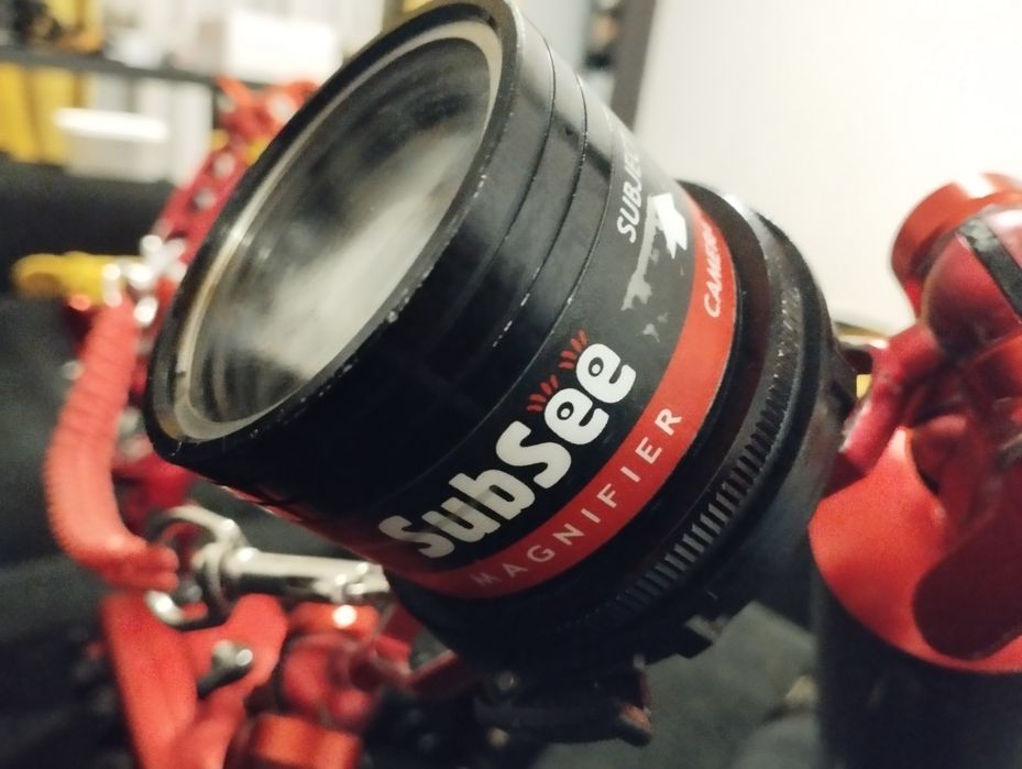 Conjunto de Vídeo e Fotografia subaquática