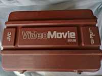 Câmara JVC VHS-C com caixa CB-P1U