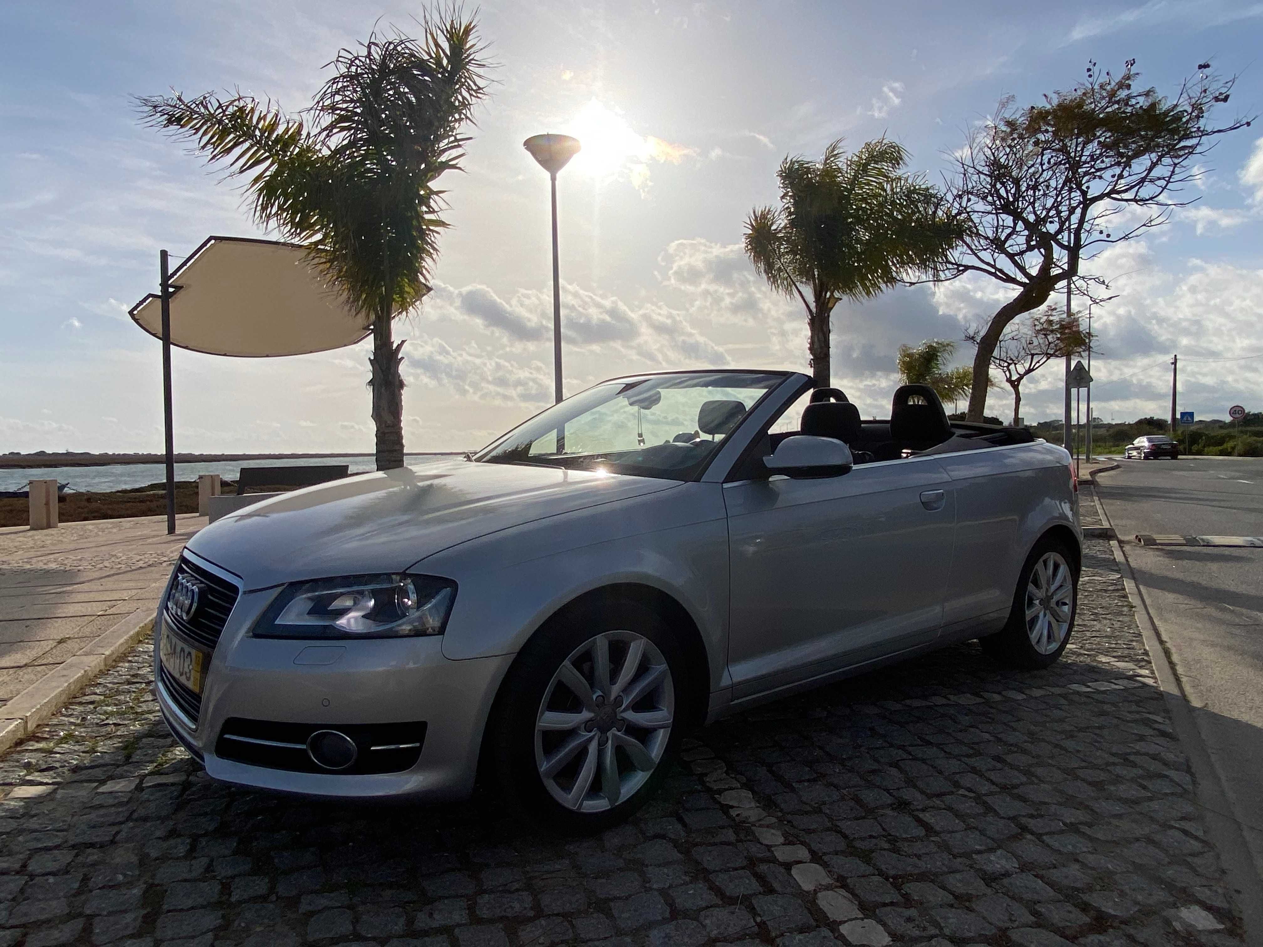 Audi A3 Cabrio 1.6 TDi Full Extras e c (capota nova)