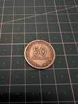 Moeda 50 centavos S.T. Príncipe 1948