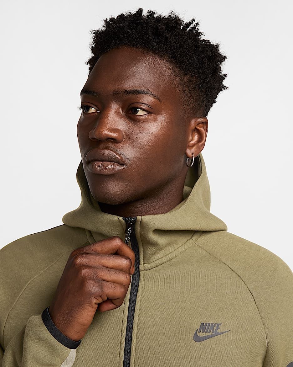 Оригінальна чоловіча толстовка Nike Tech Fleece Full-Zip Windrunner