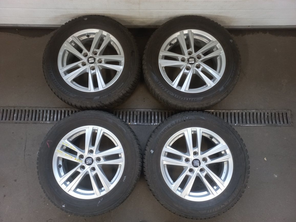 Koła zimowe 16" 5x112 Seat