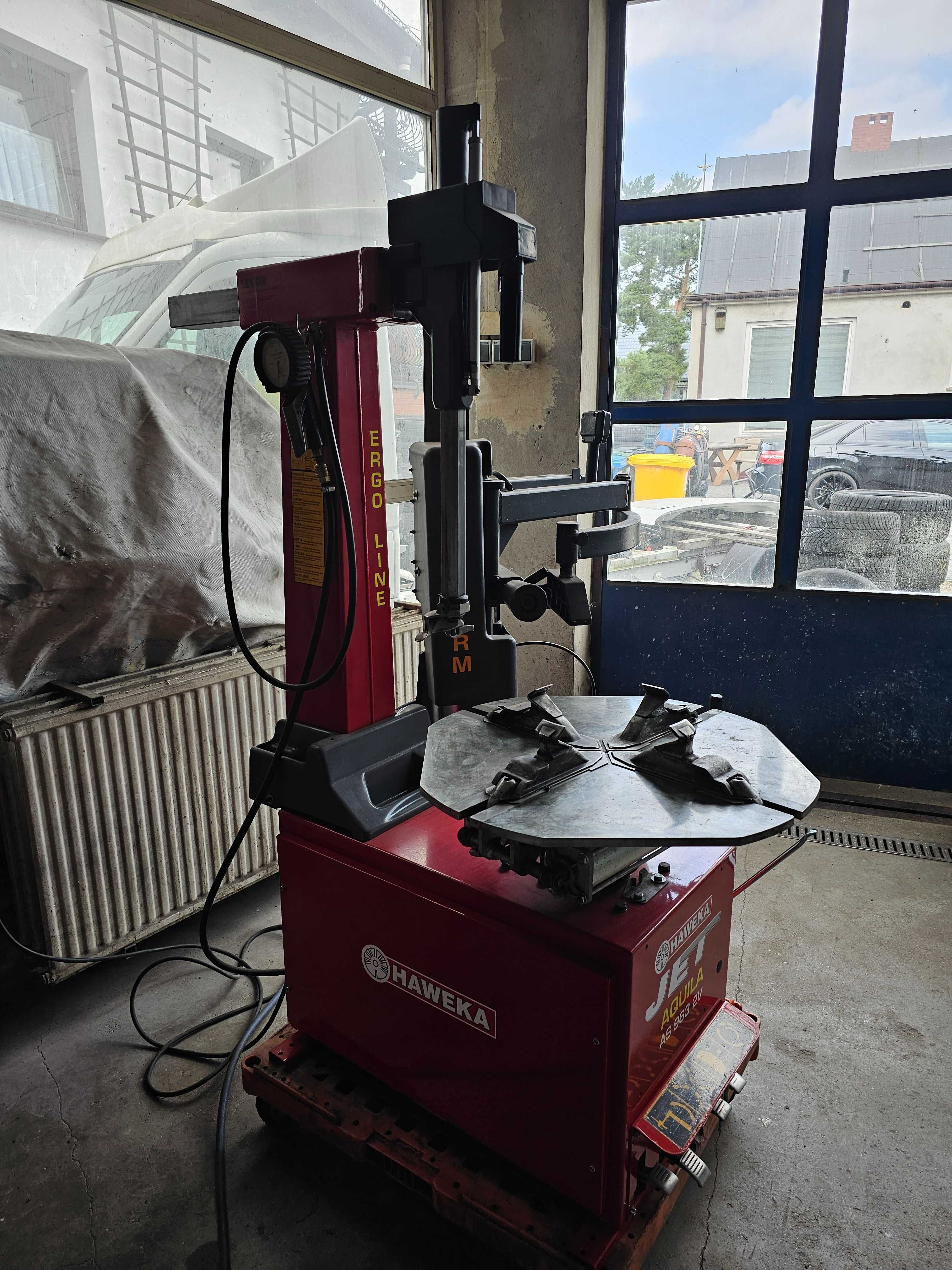 Montażownica opon HAWEKA JET AQUILA AS 963 2V